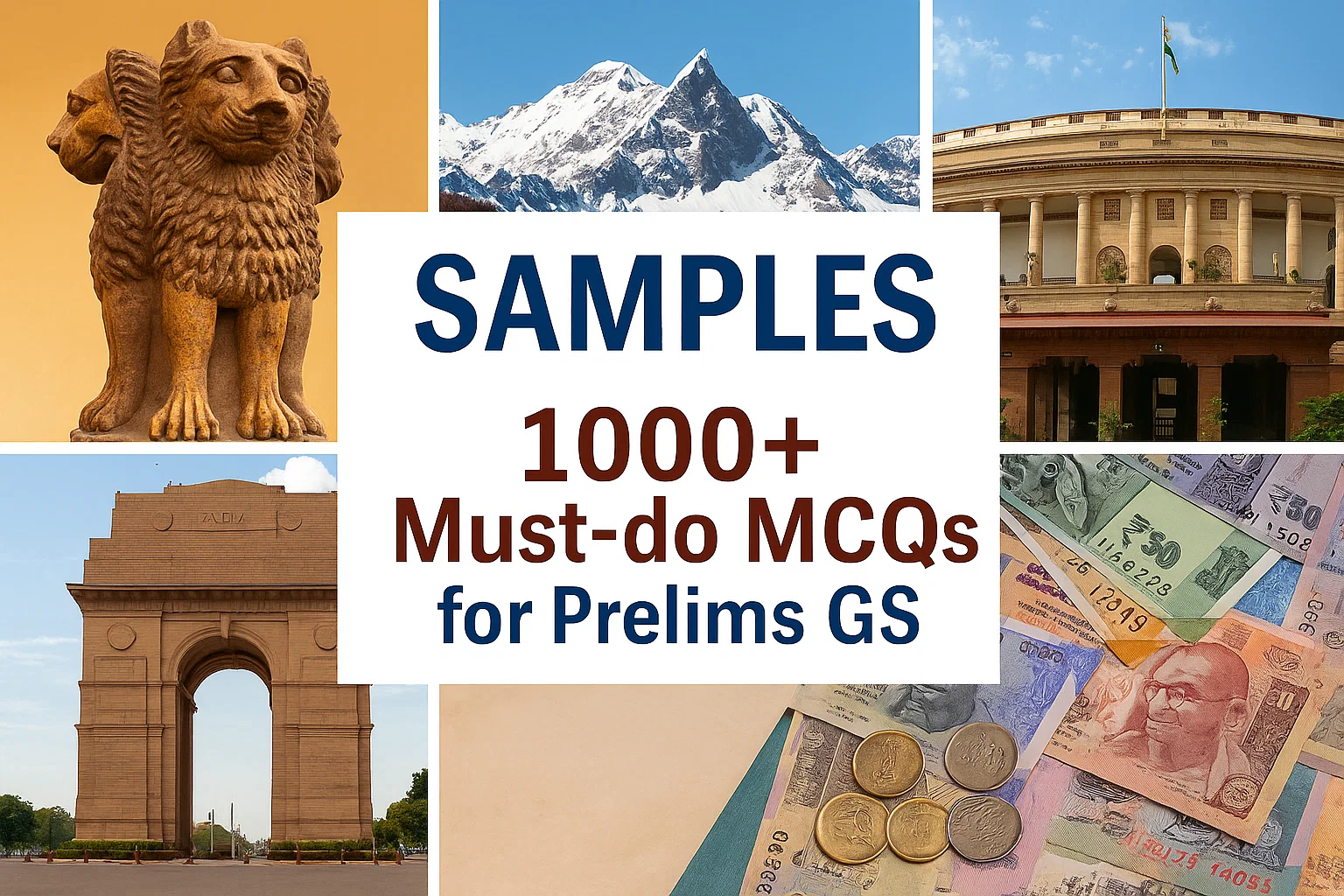 General Studies Sample MCQs Practice Bank